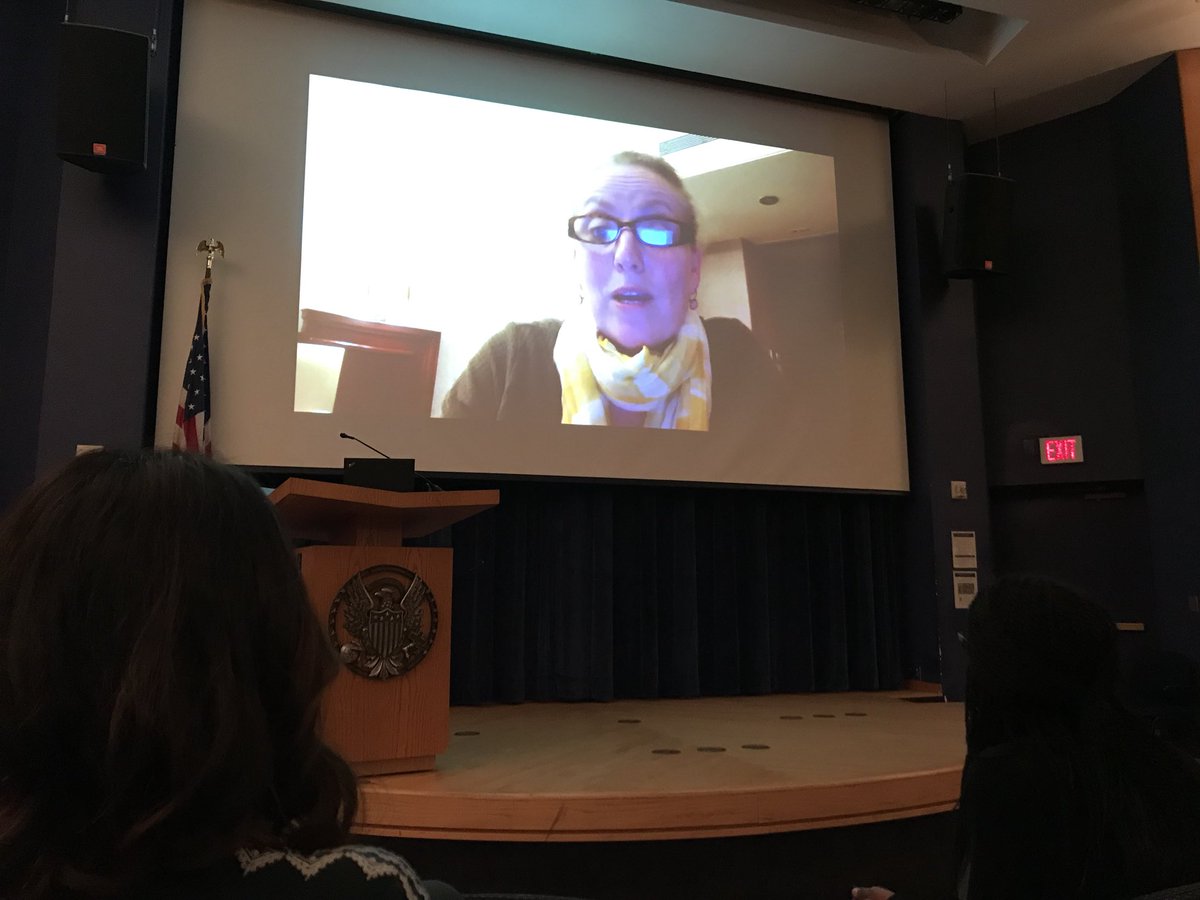 PHR_Students's tweet photo. @ranitmd offering welcoming remarks from Bangladesh for the PHR national student conference! #PHRWhiteCoatsinAction @P4HR https://t.co/dhiitAAkX8
