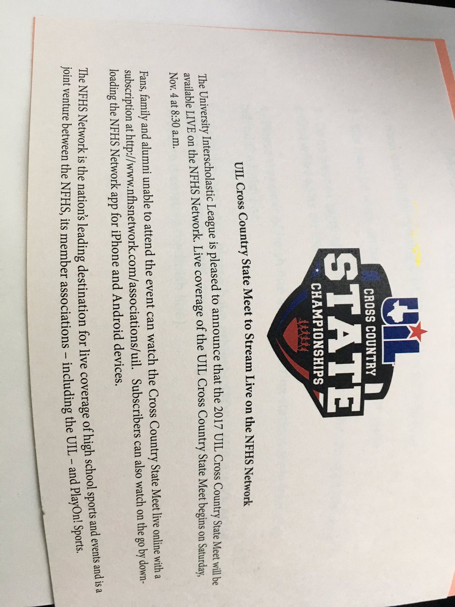 Steele Cross Country tweet media