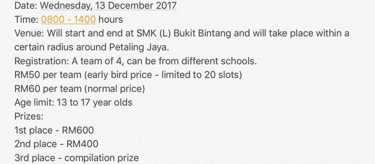 iccpj1718's tweet image. Ladies and gentlemen, boys and girls, drum rolls for...

The ICCPJ Amazing Race 2017! 🏃🏻🏃🏼‍♀️💥