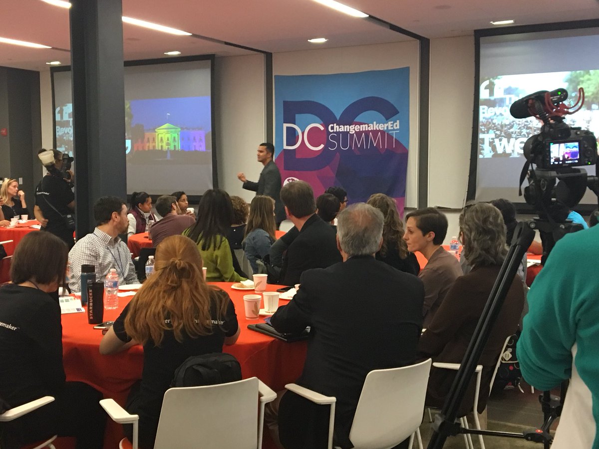 AletaMargolis's tweet photo. Vipin Thekk talks about educating in a rapidly changing world at the #ChangemakerEd #DCSummit17 https://t.co/dnSFAsB9zM