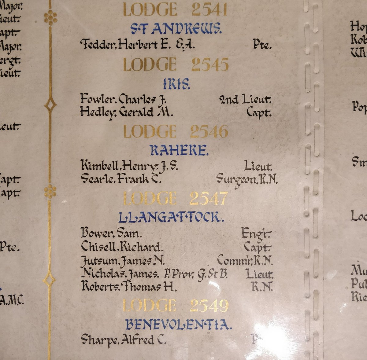 RahereLodge's tweet photo. In @FreemasonsHall, the WW1 roll of honour #PoppyAppeal #RemembranceDay https://t.co/QGID08Hgkl