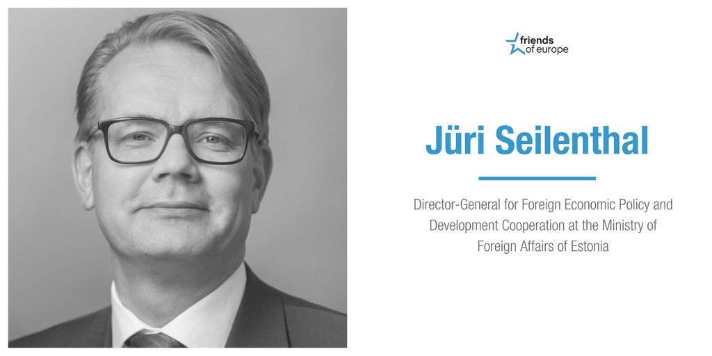 FriendsofEurope's tweet photo. Delighted to have Jüri Seilenthal from @MFAestonia at our event #ICT4SDGs on 7 November. Find out more: https://t.co/DYCWmyHJye #EE2017EE https://t.co/4w1BDdBN4w