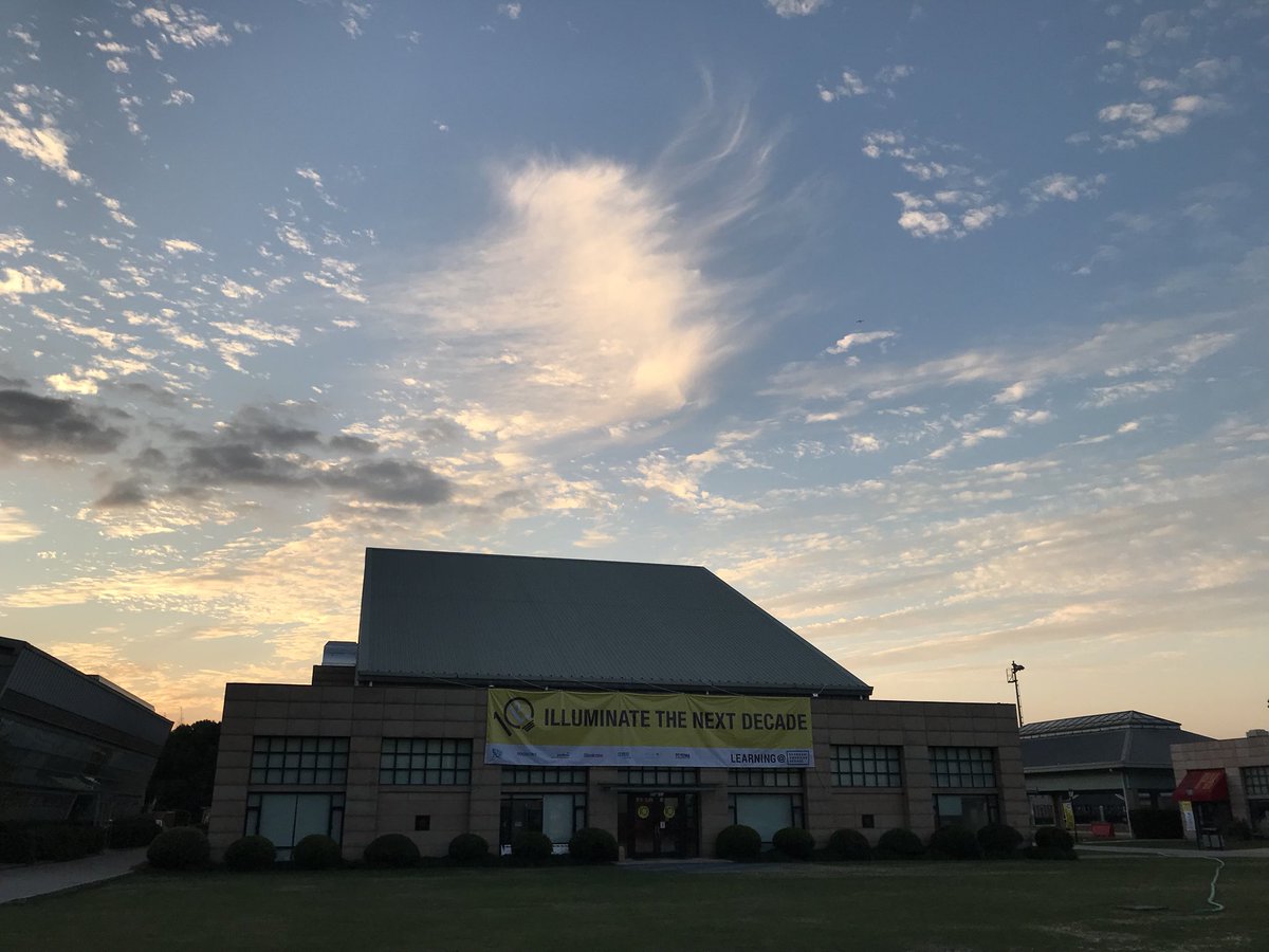 Today #learning2 draws to a close at #saschina. Thanks to all participants and to the #learning2 team!