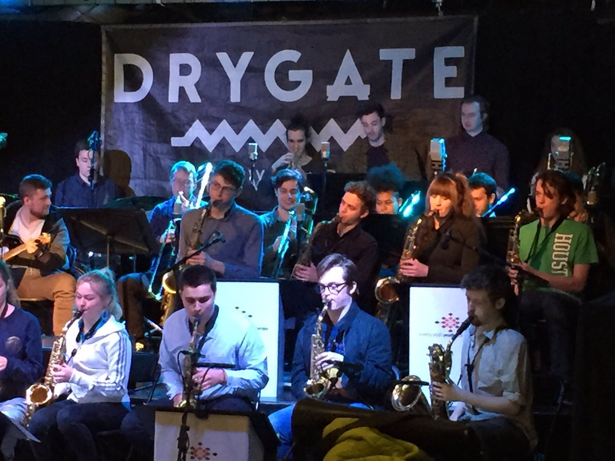 SNJO2's tweet photo. Still time to come to #TSYJO concert this afternoon 2.30 @DrygateBrewery tickets on door let fans of @SNJO2 @GlasgowJazzFest know. https://t.co/ijLCKL2YFG