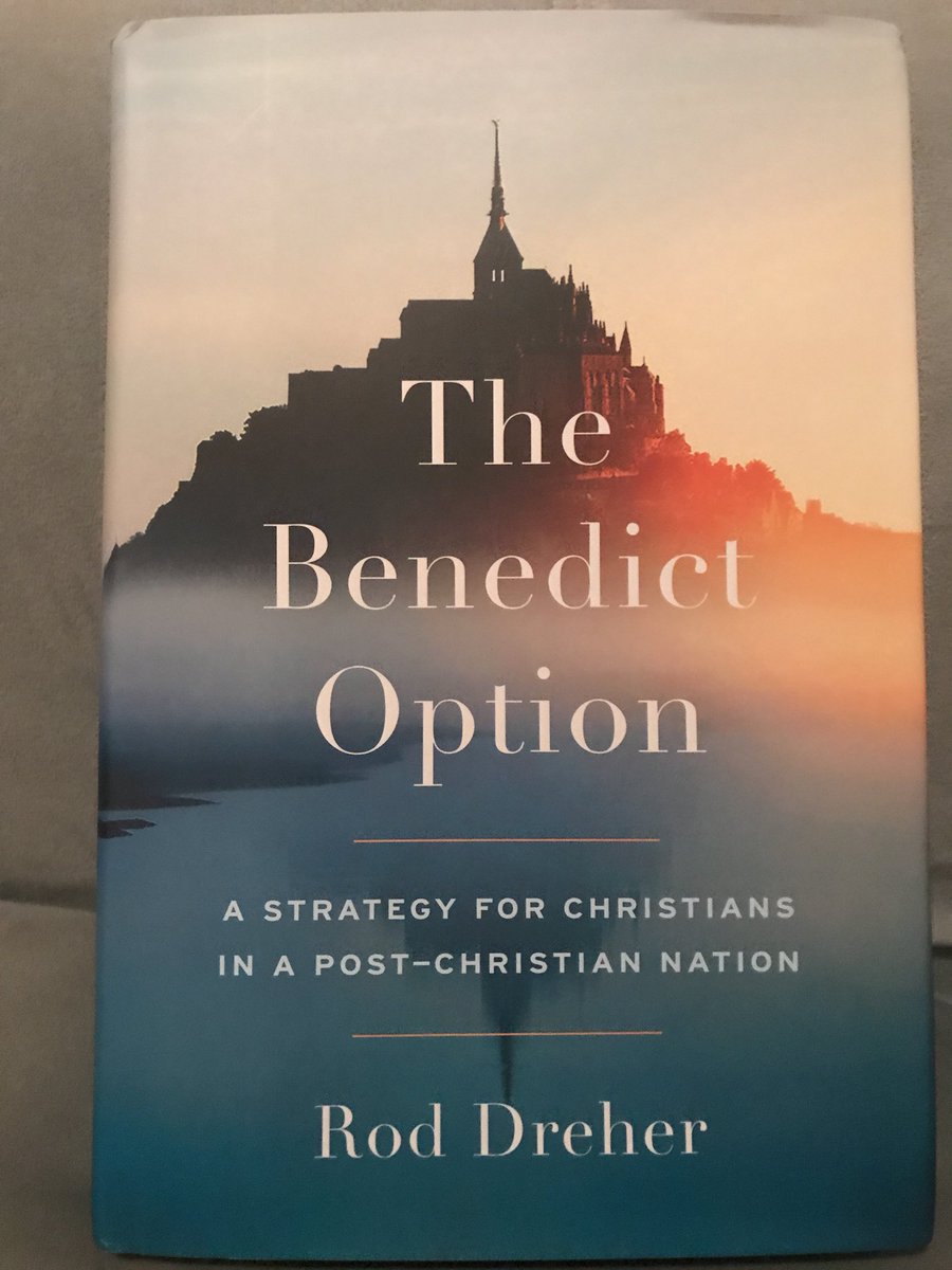 btjreviews's tweet photo. A new day, and a new book. @roddreher @penguinrandom @sayhitoalyssa #btjreviews #benedictoption #ilovetoread https://t.co/7lcWgwzATL