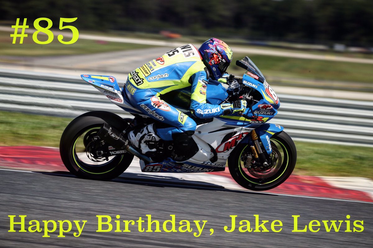 Happy Birthday to <a href="/jakelewis85/">Jake Lewis</a> from his friends at #MotoAmerica