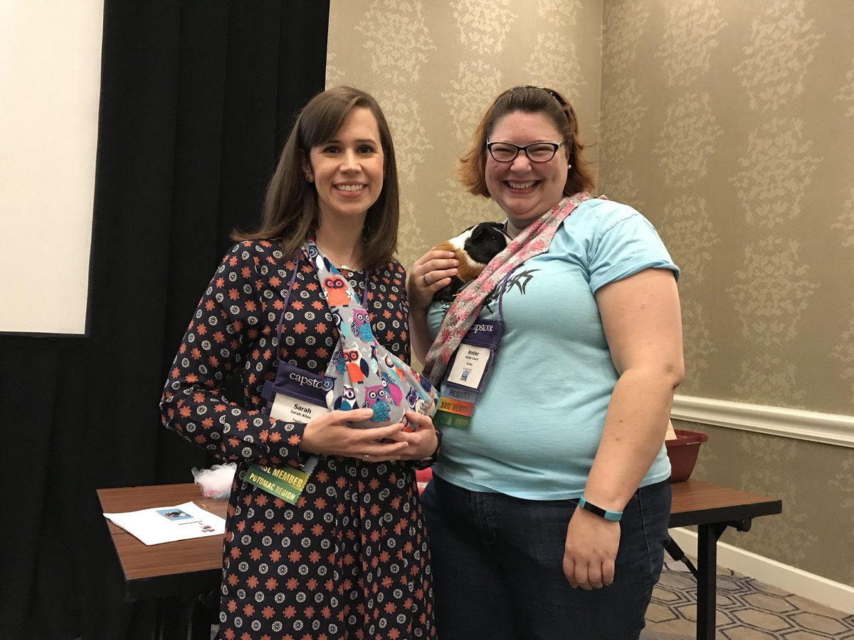skallen03's tweet photo. Presenting at #VAASL17 today on Library Pets! @acouchreads @GlasgowMS https://t.co/BF3UJhLTem