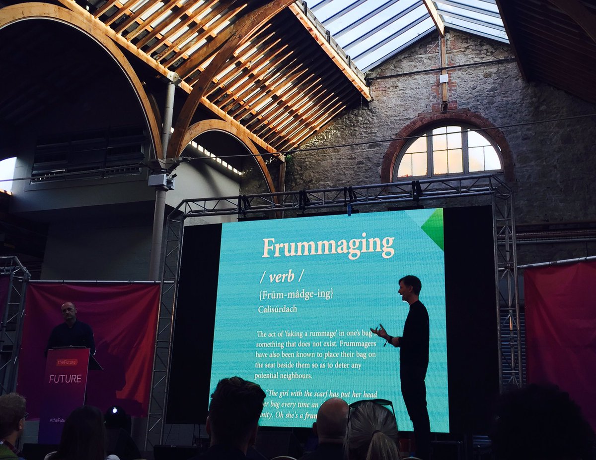 TheFutureEvent's tweet image. The Art of Frummaging! #TheFuture17