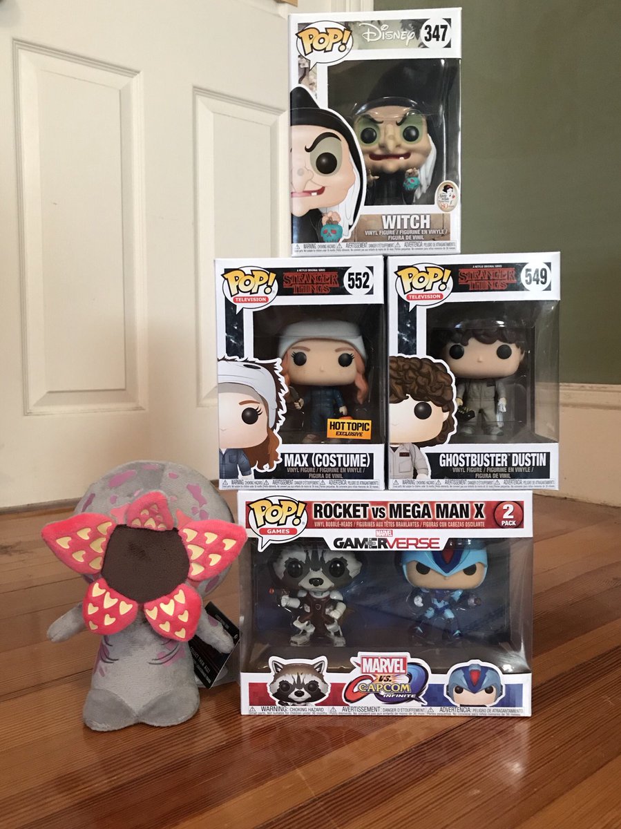 Umbra0118's tweet image. #Funko haul. #FunkoPop #FunkoPlush #StrangerThings #StrangerThings2 #MarvelVsCapcom #MarvelVsCapcomInfinite #MvCI #Disney #SnowWhite