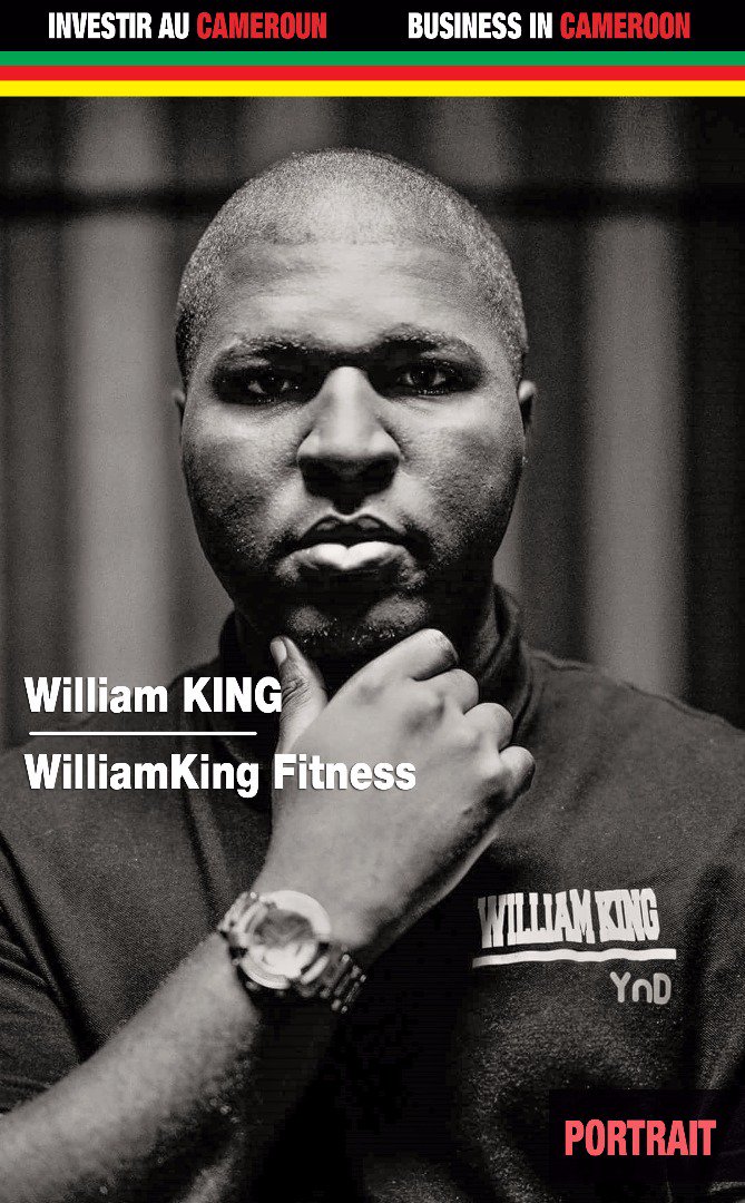 InvestCameroun's tweet photo. #PortraitIAC: Williamking, 28 ans, CEO de Williamking fitness, un centre de remise en forme et de médecine sportive https://t.co/XDY3t0WbZe https://t.co/Gai8GG9AMd