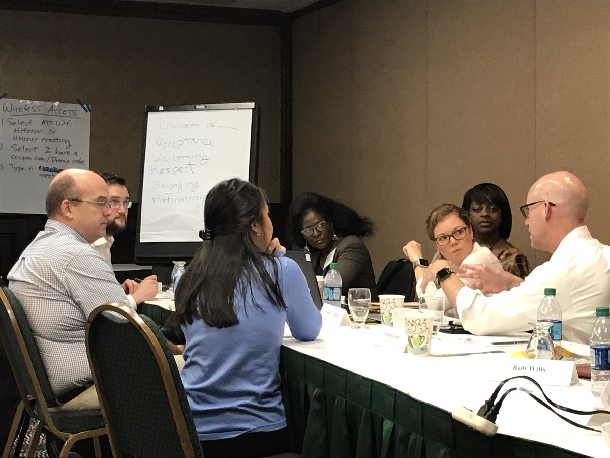 uga2uk's tweet photo. Focusing on diversity, inclusion. AM session, State Affiliate Presidential Officer Retreat. #Dallas1 @ASHPOfficial https://t.co/4D8k3cQOBZ