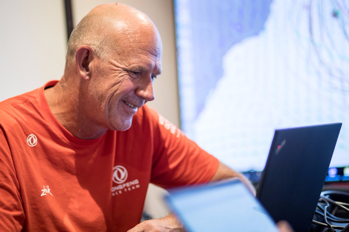 DongfengRacing's tweet photo. 'It's going to be a thriller' - meteorologist, Marcel Van Triest, previews Leg 2 ➡️ https://t.co/RS0dPpG2oe  @volvooceanrace https://t.co/ZcY8bGW5kN