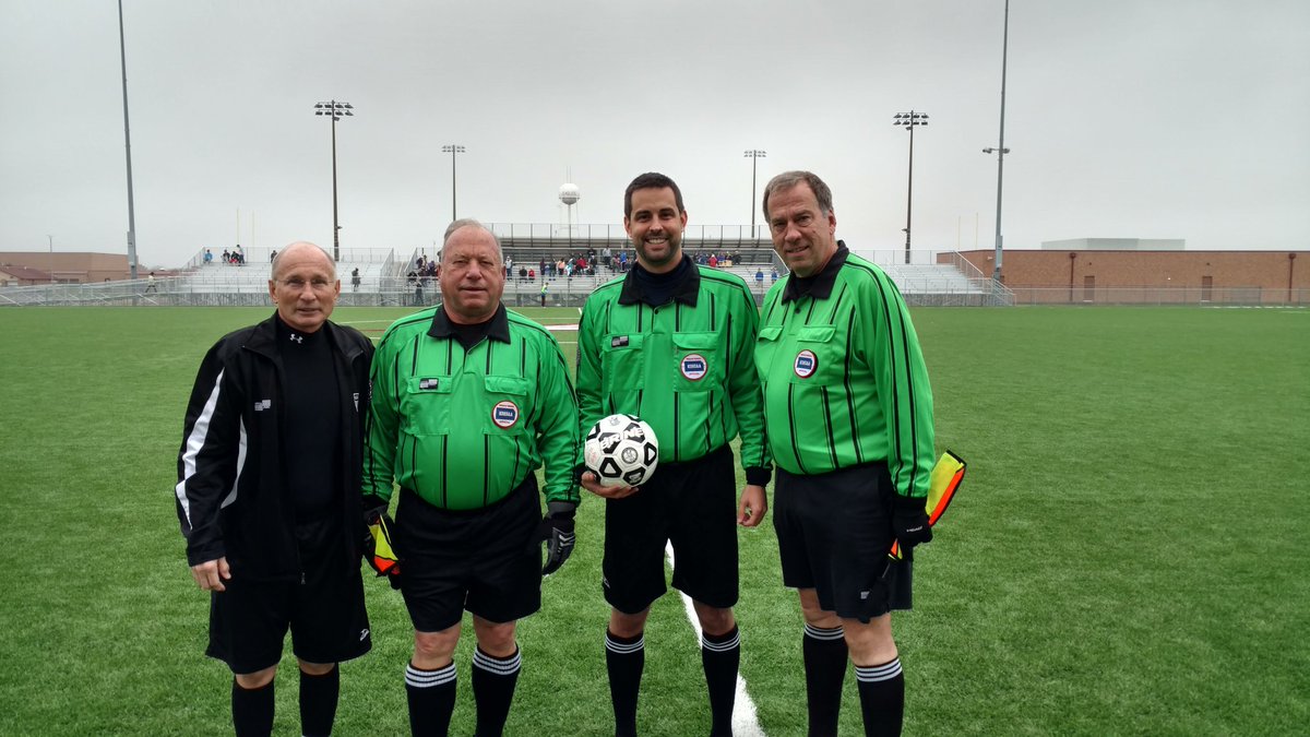 Consolation Final officials crew for the 5A State Championships