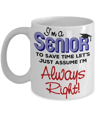 SeniorLocker's tweet photo. Senior Always Right Mug https://t.co/zYmvrexleA Senior Locker exclusive #coffee #mug https://t.co/na6pCrdtXk