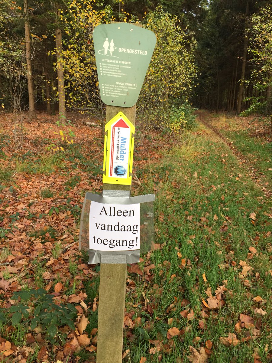 Tot morgen bij onze tocht!