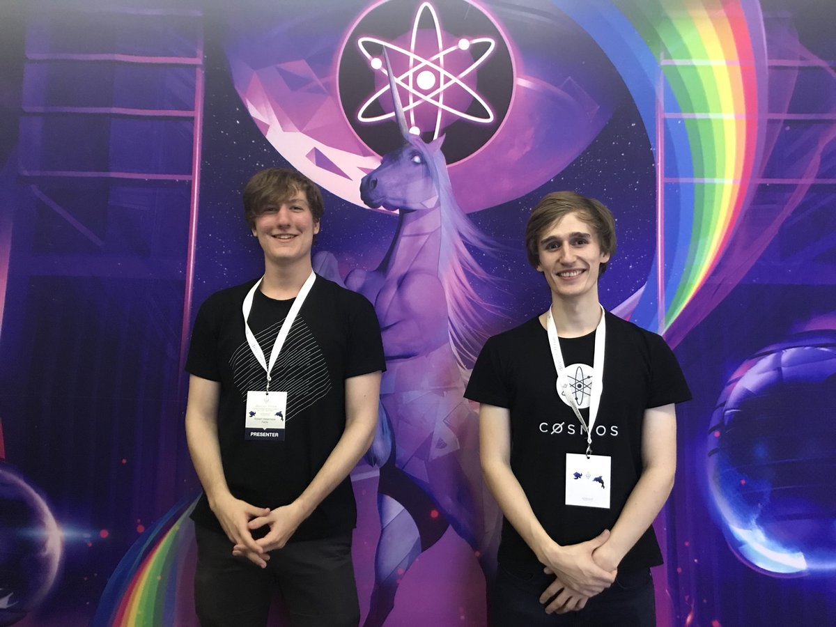 wozclaus's tweet image. #devcorn3 #devcon3 @cosmos