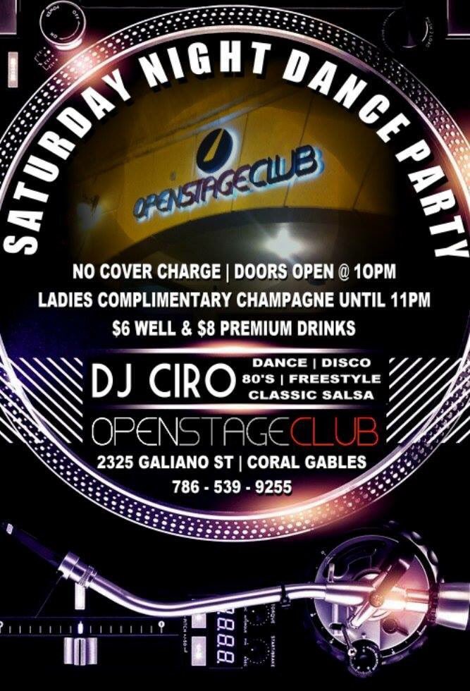 OpenStageClub's tweet photo. #tonight like every #Saturday we #ShakeShakeShake #ShakeShakeShake #ShakeYourBooty with #DJCiroLlerena’s #SNDP #Disco #80s #ClassicSalsa 10p https://t.co/K7mY8olwZd
