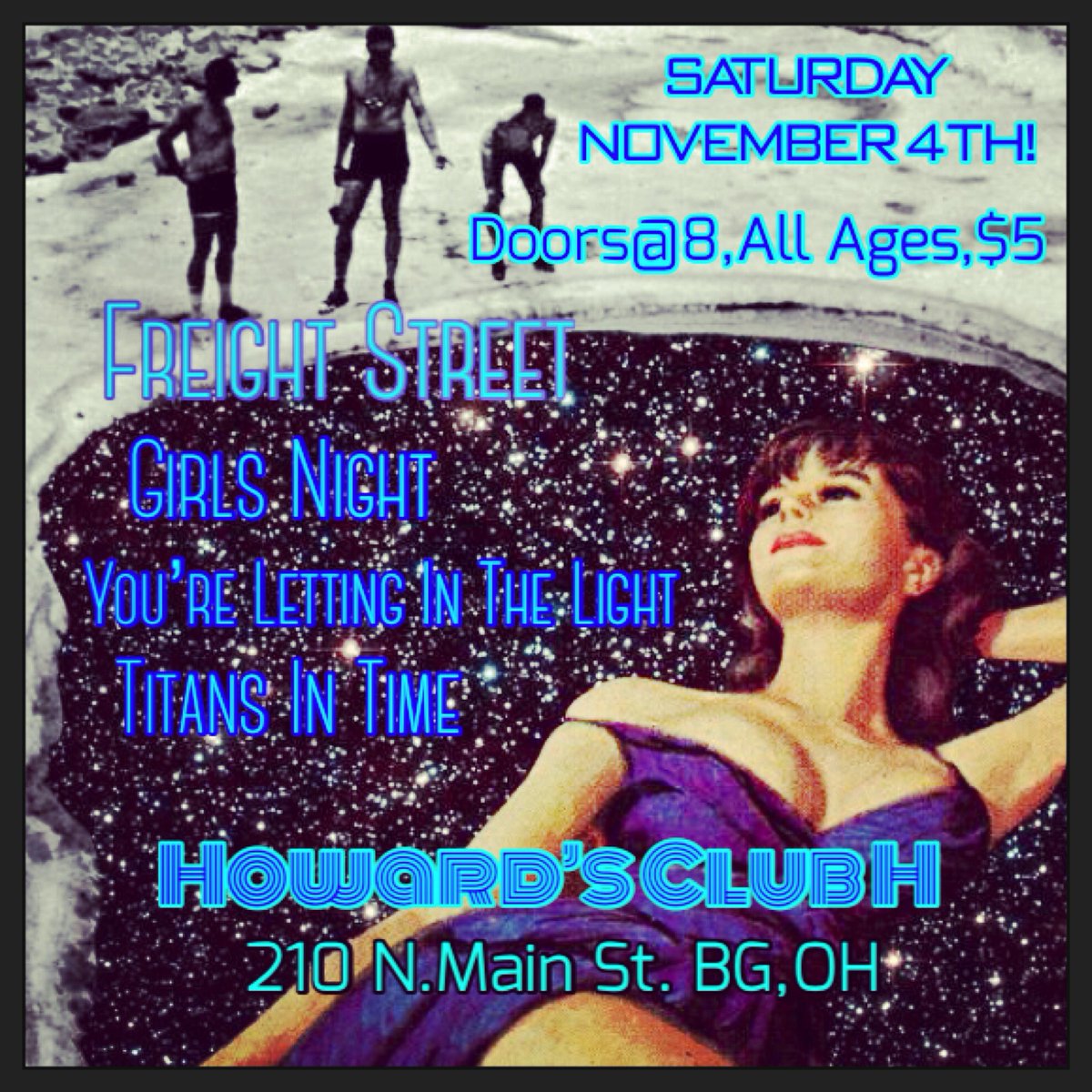 HowardsClub's tweet image. TONIGHT! #postcore #livemusic #rocknroll #BGSU #howardsclubh #folkcore #originalmusic #vivalabgmusicscene #letsdance