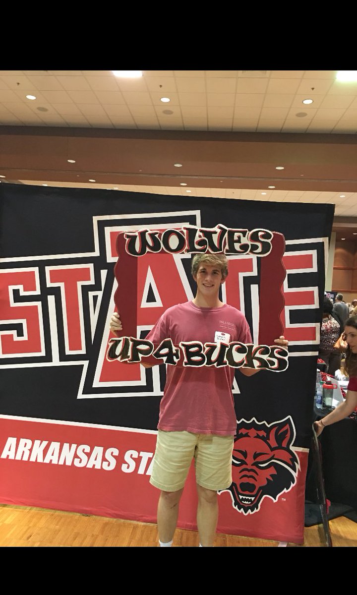 lpelton18's tweet photo. A crippled coming to a college near you #WolvesUp4Bucks https://t.co/ocZQr2LH94