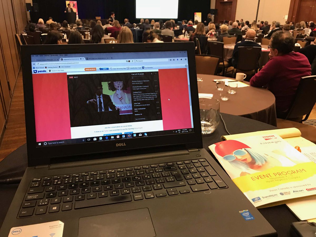 OACexecutiveDr's tweet photo. 95 Licensed Opticians from across Canada are expanding their knowledge online via live webcast! #ilovemyjob #visioncanada #thanksforjoiningus @nationalbank @VisionRefined https://t.co/l6sevts53T