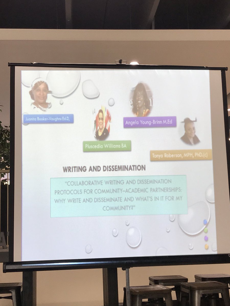 CBPHCaucus's tweet photo. CBPH would like to thank our Collaborative Writing and Dissemination Protocols for Community-Academic Partnership segment guest speakers! https://t.co/1BNBG2DqsS