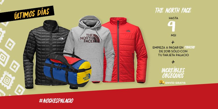 palacio de hierro north face