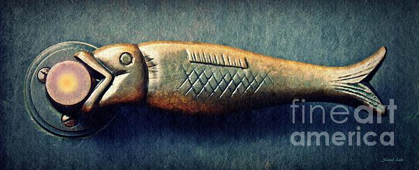 SMaureneLoft's tweet photo. New artwork for sale! - "Fish and Coin" - https://t.co/gh0XFHlu3H @fineartamerica https://t.co/AuAyN8J4Nu