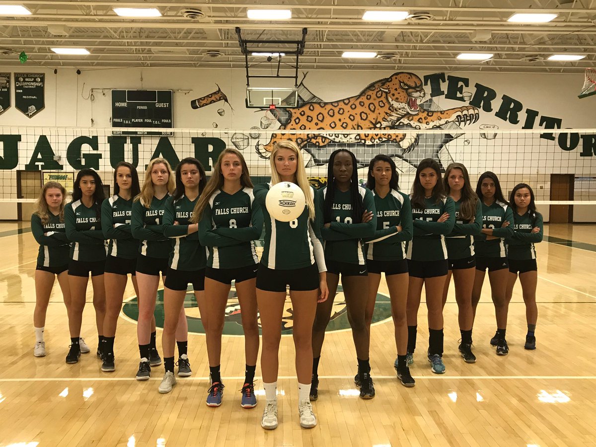 FCHS Volleyball plays at Tuscarora HS today at 3 pm in the Region 5 C Tournament . Go Jags !!! <a href="/FallsChurchHS/">Falls Church HS</a>