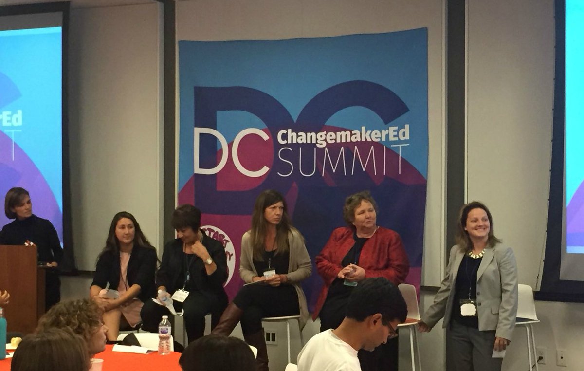 Ashoka's tweet photo. Districts leading #ChangemakerEd #DCsummit17 https://t.co/RNU7KC5Drk