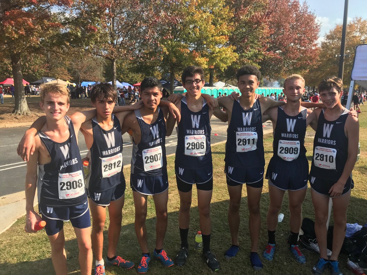 warriorozzy's tweet photo. Warrior Strong - State Cross Country.  Pack finished at 18:20.   Warring Stronger EVERY DAY!!!🏇 https://t.co/CrQl7PwWlS