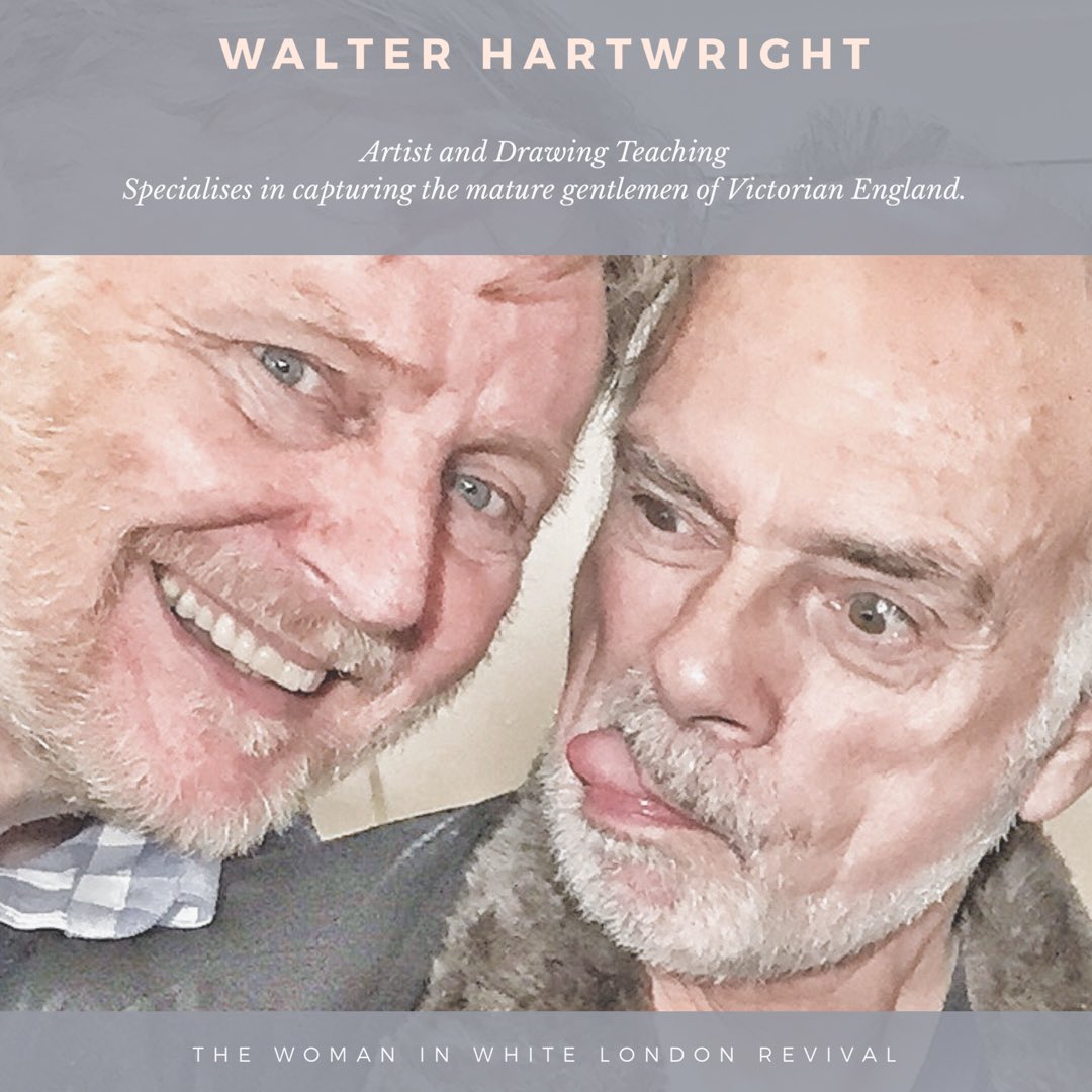 CarolynMaitland's tweet photo. Having a bit’v fun with shots I’ve been taking in @WomanInWhiteUK #Rehearsals .What If #WalterHartwright #Advertised #ChrisBlades #TonyCable https://t.co/YFosCoMRl9