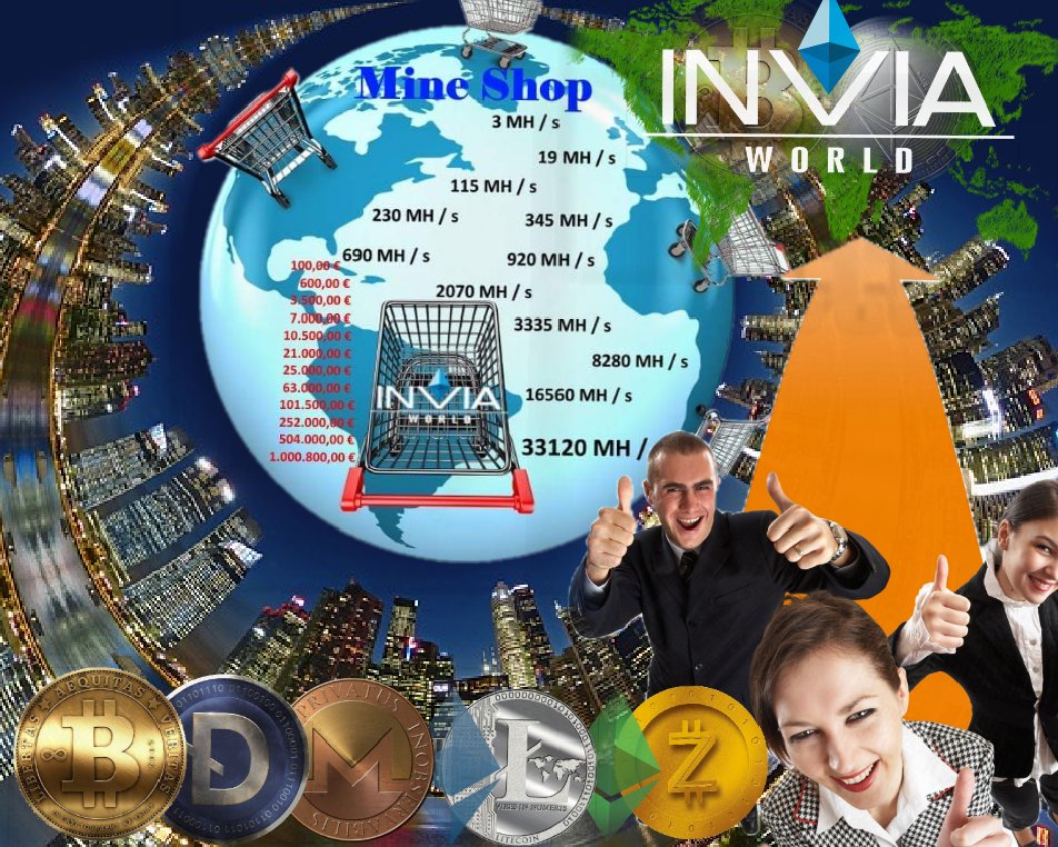 clever4cash's tweet photo. Profitiere auch DU von dem BITCOIN!  https://t.co/GlKogHcZEk #Bitcoin #InviaWorld #MiningSofware #MiningHardware #Coinmining https://t.co/P547qVHnC6