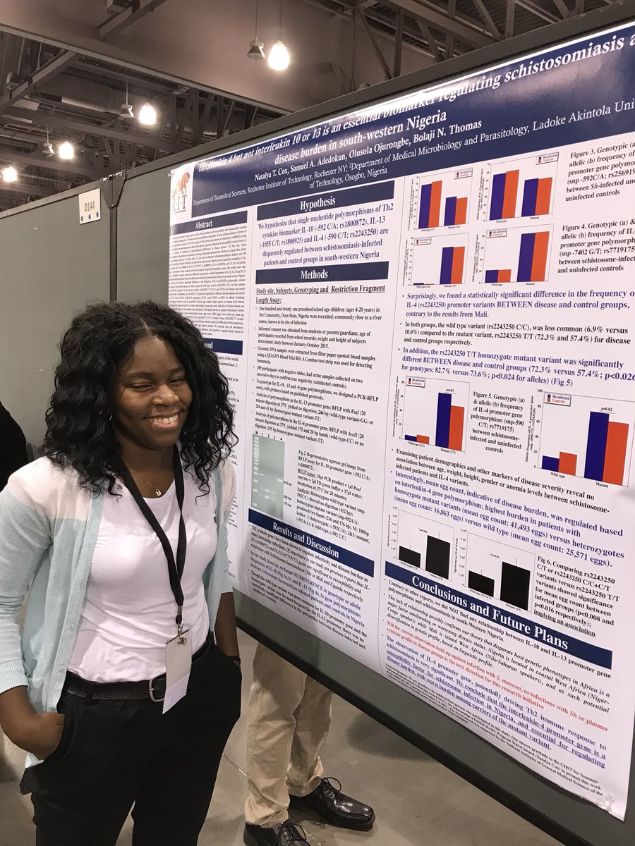 thomaslabRIT's tweet photo. @FASEBMARC Travel Award made this possible @ABRCMS. Thank you!!! https://t.co/ZDGuVWaIAG