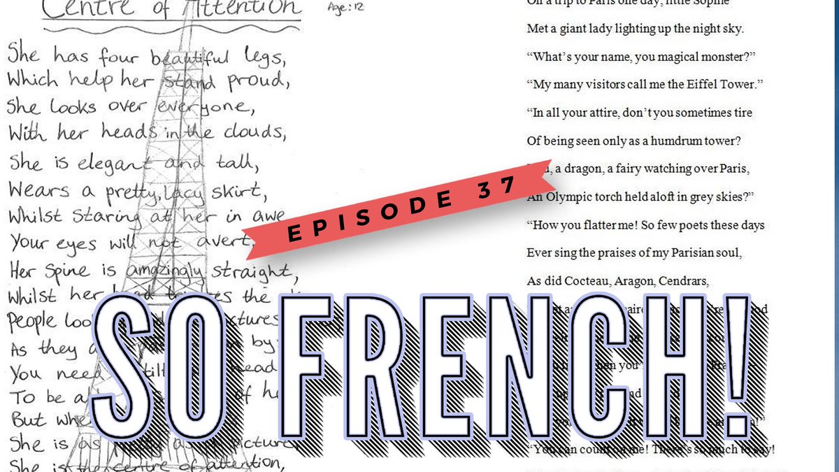 Did you know the French President wrote a poem for a 13y old girl? Listen to our newest #podcast (Episode 37)