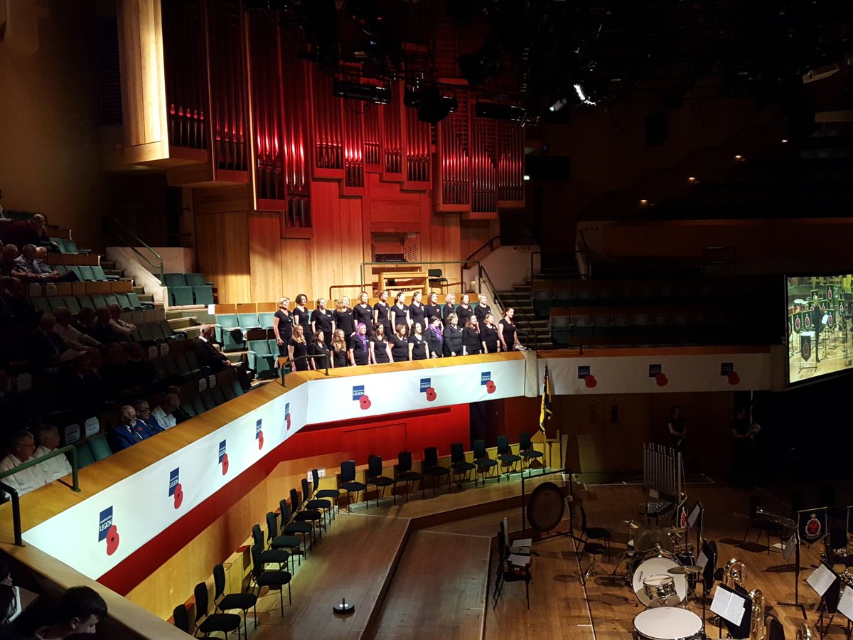 <a href="/DefenceAcadMWC/">Defence Academy MWC</a> sounding great from our side. Have a great concert from Swansea Youth Choir! #walesfestivalofrememberance2017