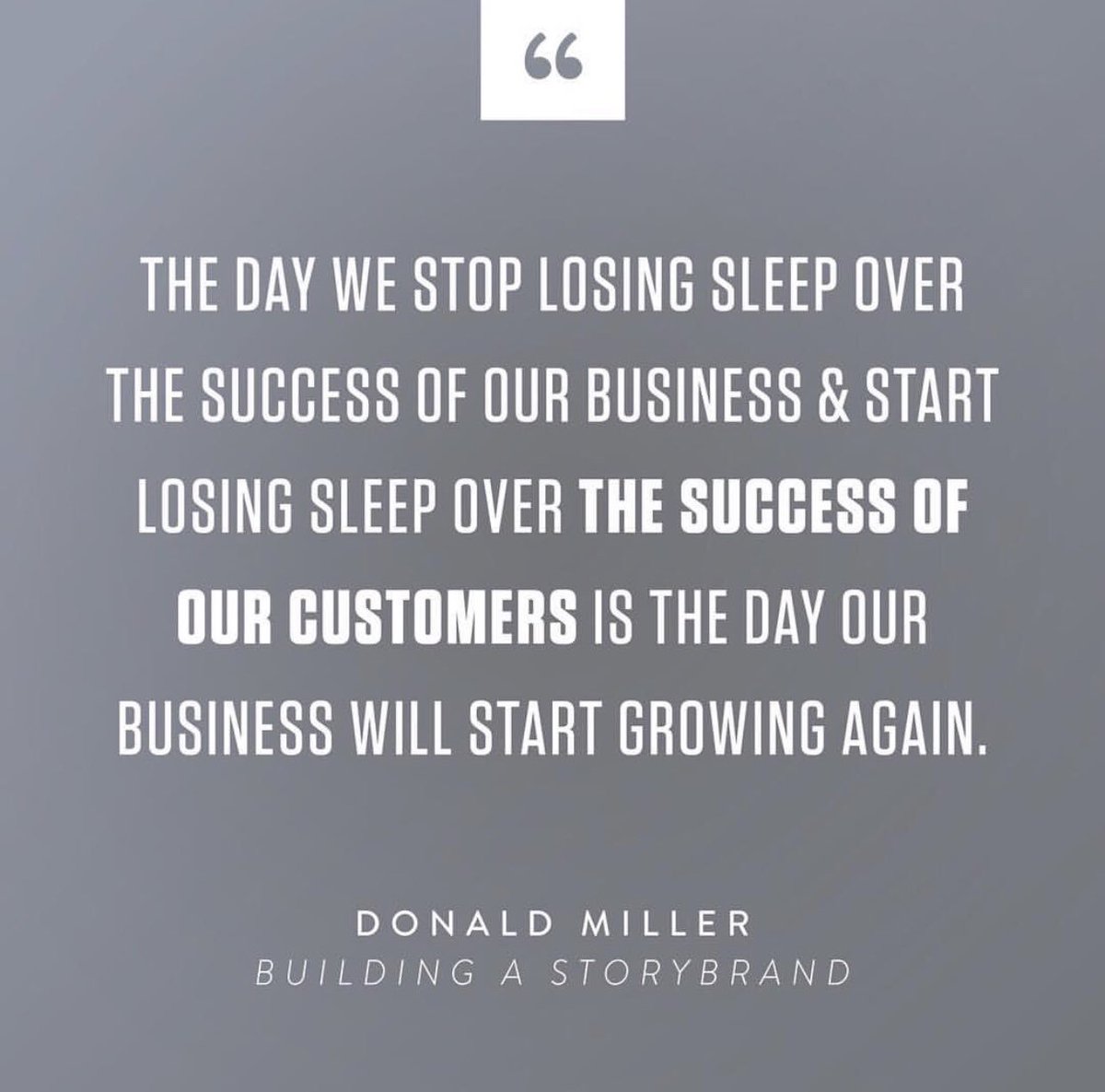 ClearViewAgency's tweet photo. Mic drop!!! Thanks @storybrand &amp; @donaldmiller for the great reminder #business #mindset https://t.co/SNiDxKvjRS