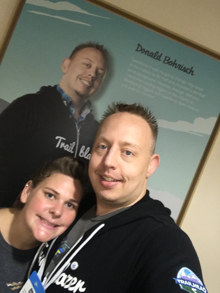 DBohrisch's tweet photo. Happy #SalesforceSaturday, excited for day 2 of @Salesforce #Dev450 pre-con training thanks to @Trailhead’s @ITeachApex w/ @SFWonderWoman! https://t.co/GrS26sl2q4