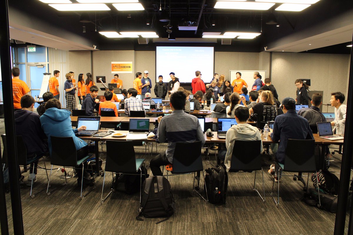 hackNEHS's tweet photo. Awesome ideas at @hackNEHS 2017!!! #hacknehs2017 #MLHLocalhost @MLHacks https://t.co/CM0jNI1Koo
