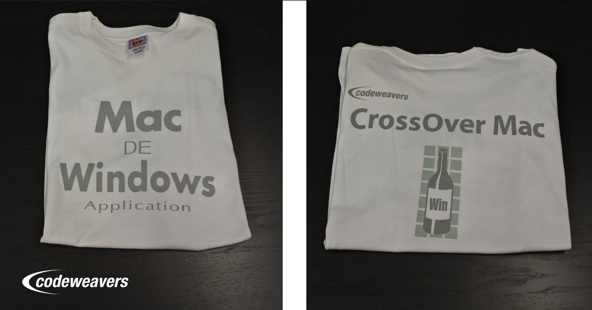 CodeWeavers's tweet image. Look what we found deep in the CodeWeavers vault. Do you have any #CodeWeaversSwag ? Let&apos;s see it! #SaturdaySwag #SaturdayStyle