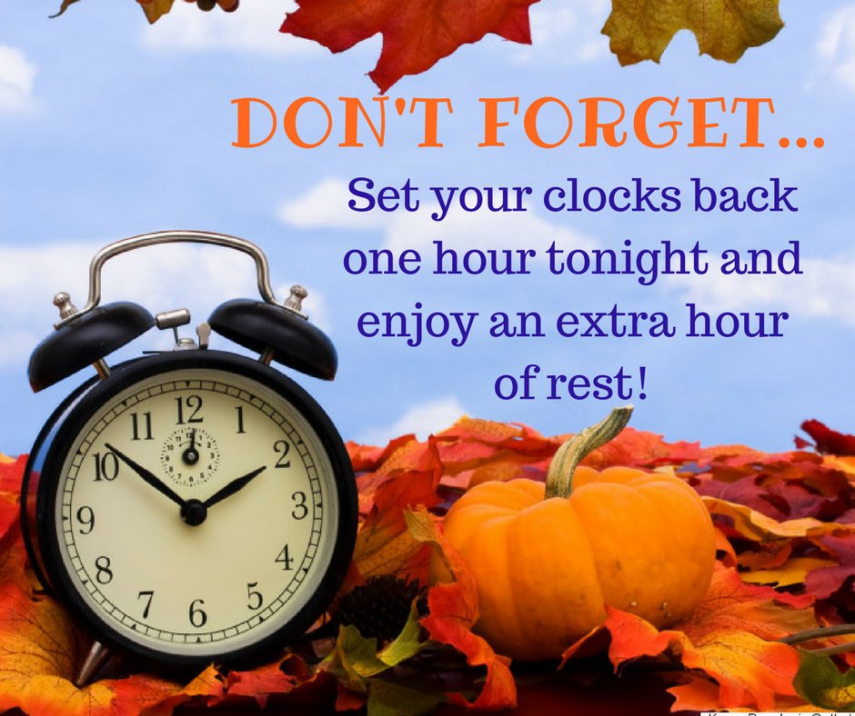 StJohnsChurchCo's tweet photo. Don't forget to set your clocks back tonight! https://t.co/eYDI9nzkmH