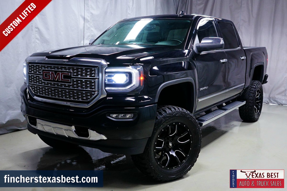 FinchersTXBest's tweet photo. LIFTED TRUCKS IN STOCK!!! >> 2016 #GMC #Sierra 1500 #Denali #CustomLifted - Call Oscar Mejia at 281-931-3900 for more details!! https://t.co/BJLIlkPfIq