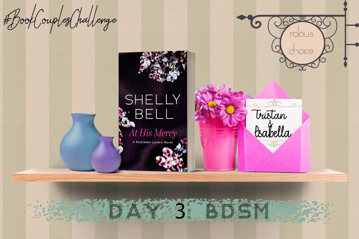 CollectorBookBF's tweet photo. #BookCouplesChallenge Day 3: BDSM
Ralou's 1st choice: Isabella &amp; Tristan from #AtHisMercy by Shelly Bell
Review: https://t.co/RlfaU4wO7w https://t.co/xWgYPwQSfA
