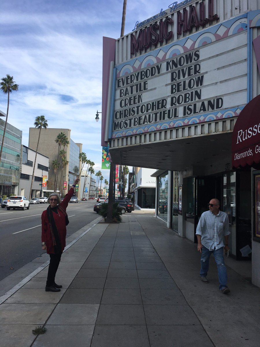 EMurrayFilm's tweet photo. Director Kristi Zea at the opening of 'Everybody Knows...Elizabeth Murray" at the Laemmle Music Hall in LA! Screenings runs through Nov 9th! https://t.co/L065MtFUtJ