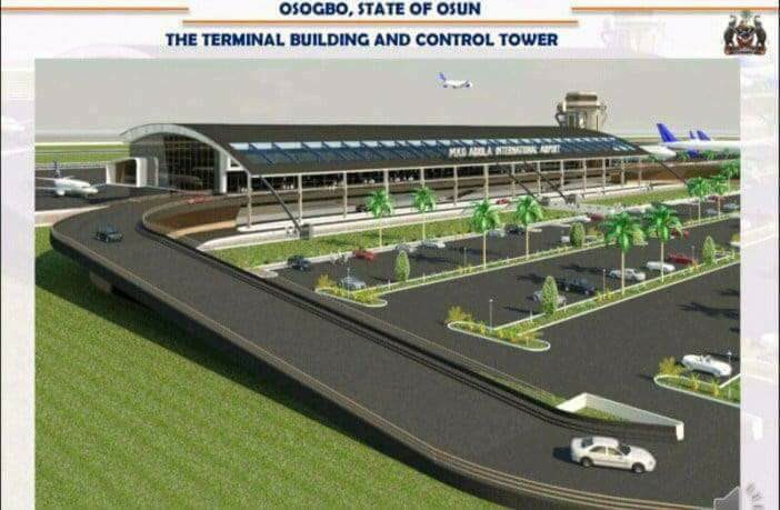 sokanlawon's tweet photo. Visionary leadership thinks of good things to come. This is one of those things that define the vision of the @raufaregbesola in @StateofOsun D MKO Abiola Airport Ido Osun to come to life soon. #OsunIsMoving https://t.co/8fE9yxmvyN