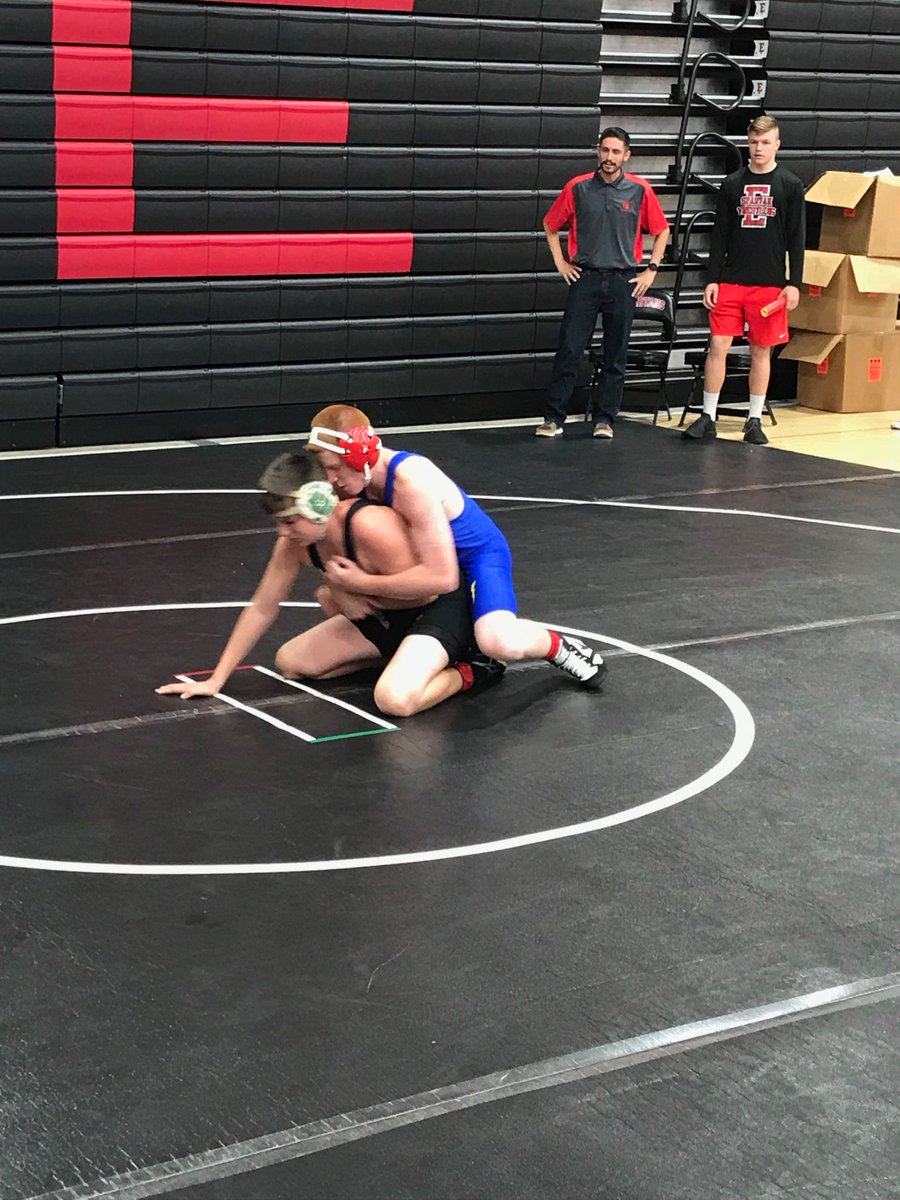 #EMSWrestling fighting hard at our invitational. #EmporiaProud