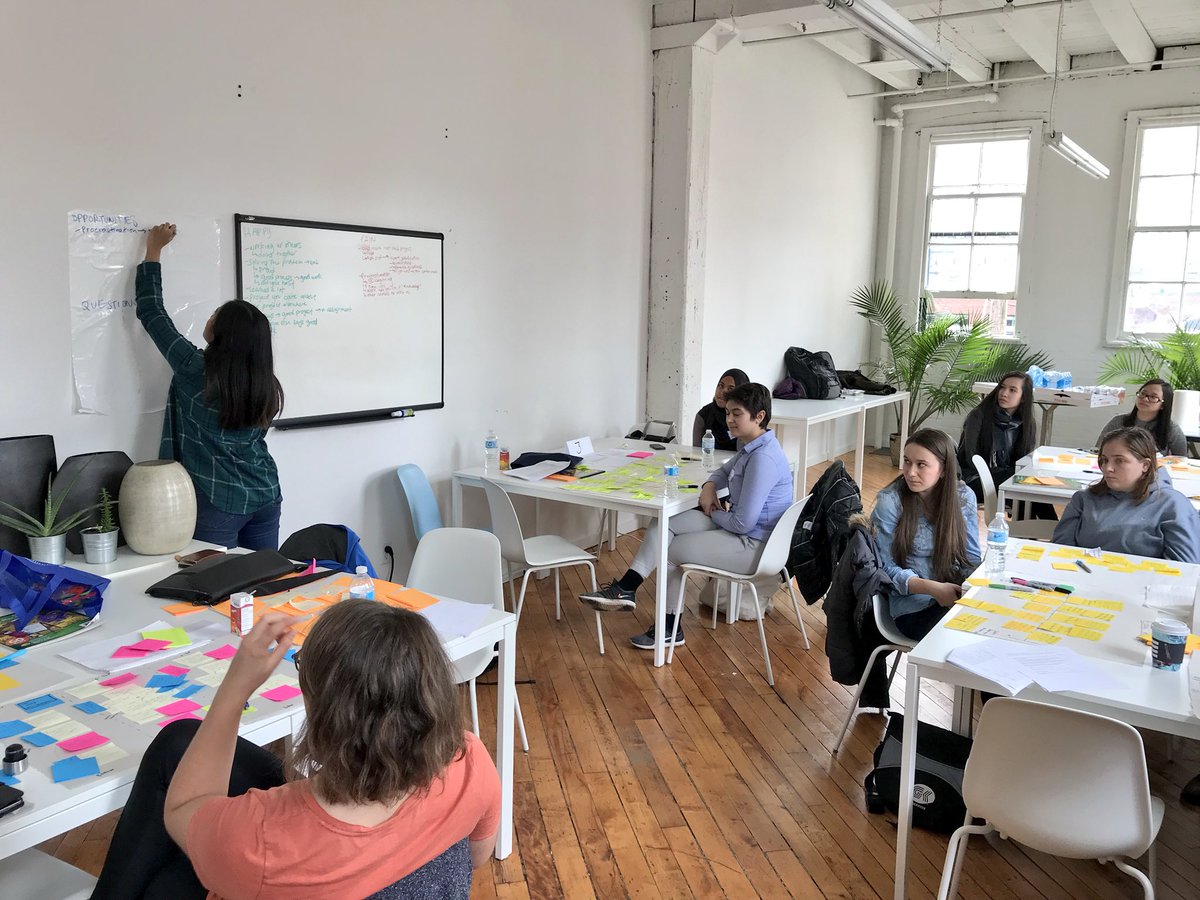 fernfeed's tweet image. It’s amazing the ideas that brew when you stick students in a room and run them through a design process @SXDLab #exponentiallearning #SXD