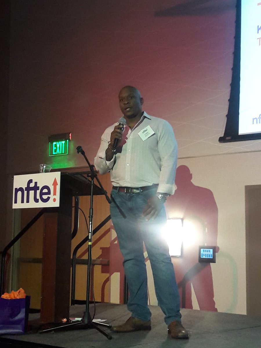 YEPlatform's tweet image. Really enjoyed @TreWilcox at the #NEFTE rally!