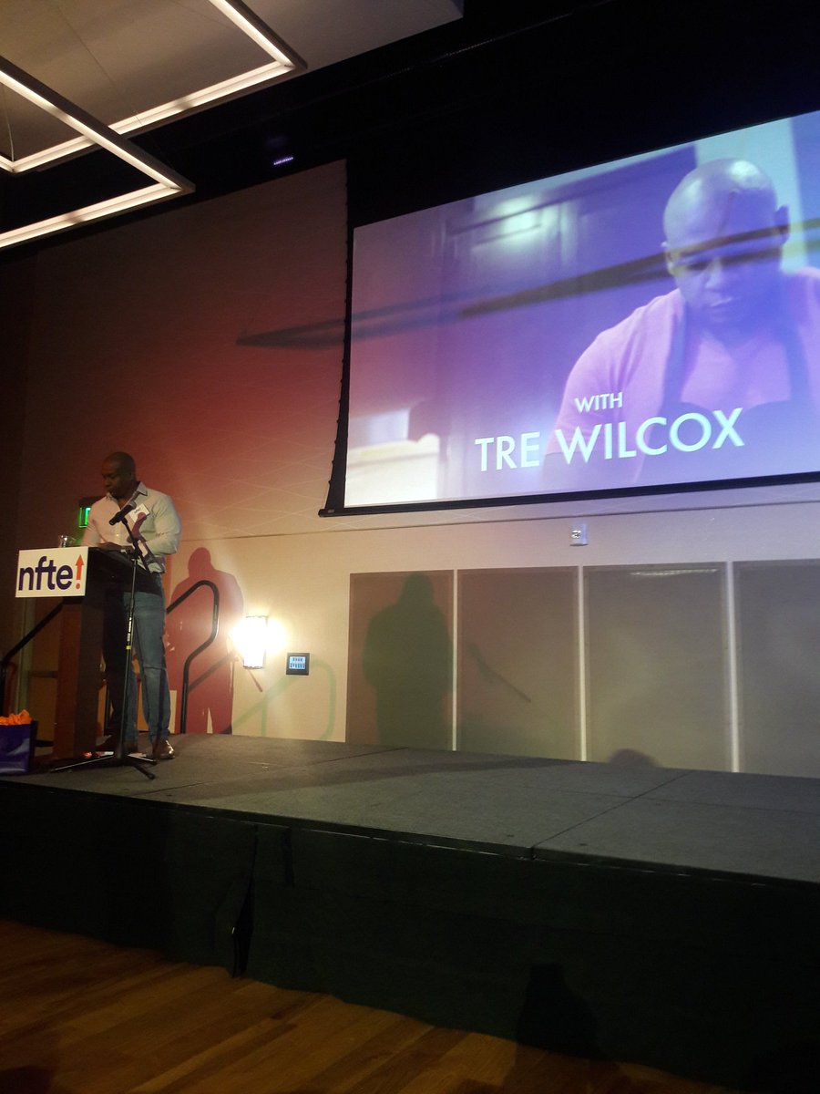 YEPlatform's tweet image. Really enjoyed @TreWilcox at the #NEFTE rally!