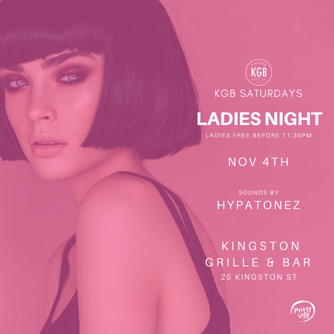 Join us tonight for Ladies Night at #KGBSaturdays!! Use: bit.ly/KGBsaturdays to RSVP!! #Boston #KGB