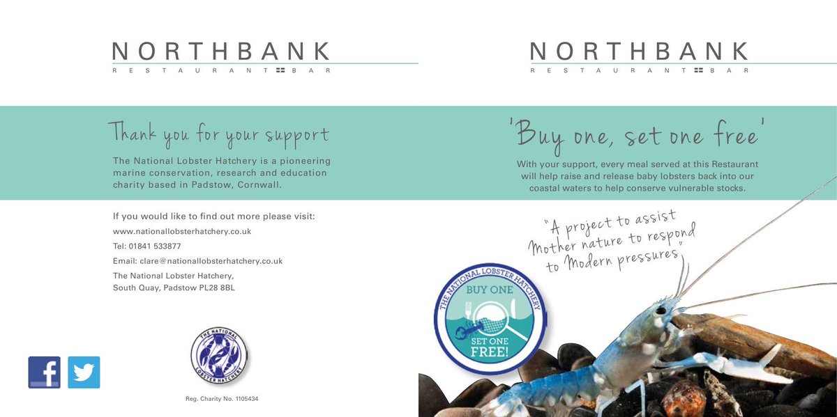 NorthbankLondon's tweet photo. So proud supporting @padstowlobster NATIONAL LOBSTER HATCHERY. “Buy one set one free” #BOSOF is changing lives 💜 https://t.co/8qqS02ICv4
